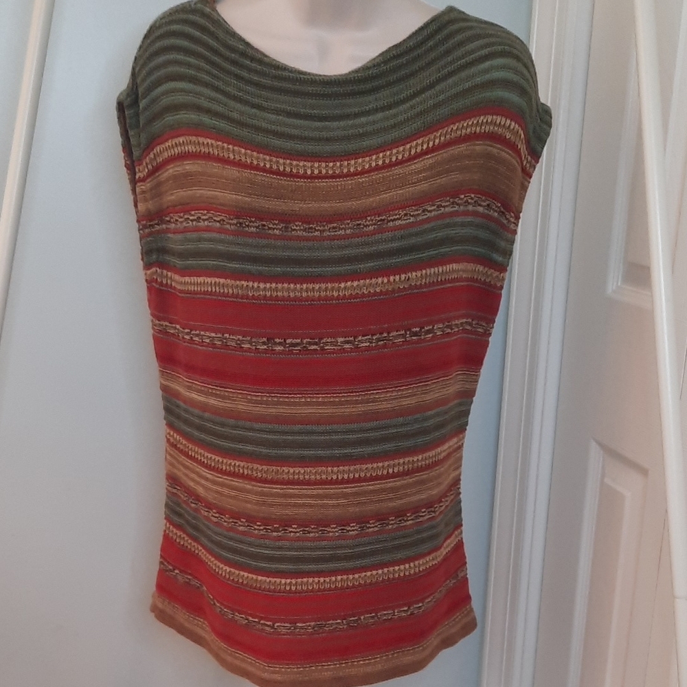 Lauren Ralph Lauren Fall Striped Sweater sz XL